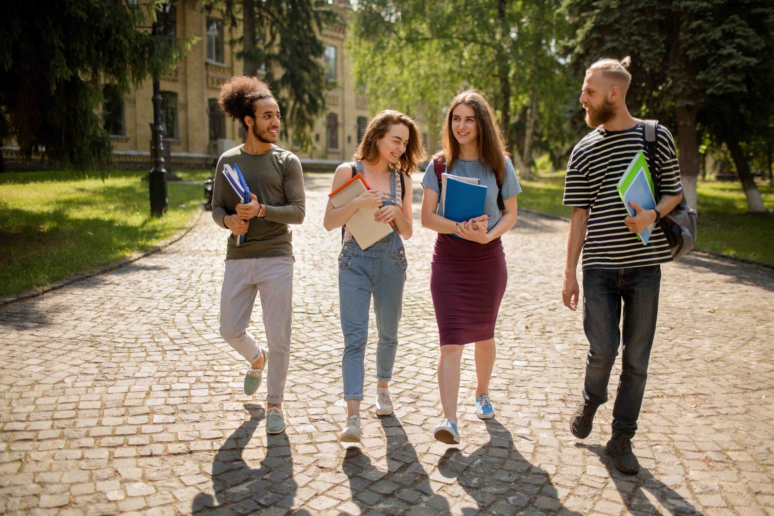 Gruppe Studierender